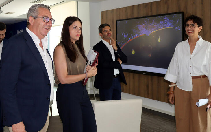 Visita de la directora general Turisme de la Comunitat de Madrid al Hub BeCiTi